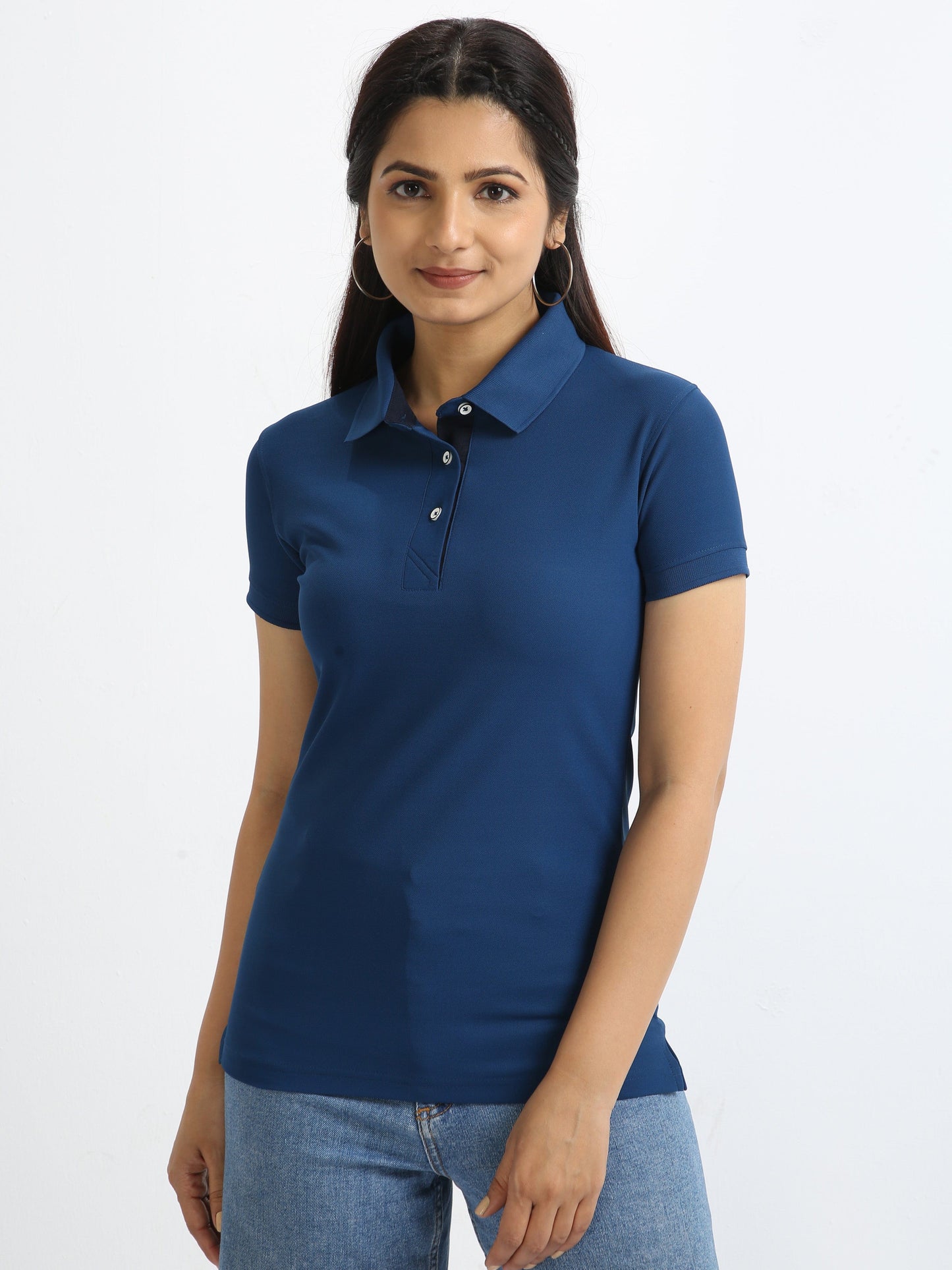 Harbour Blue Women's Polo T-shirt