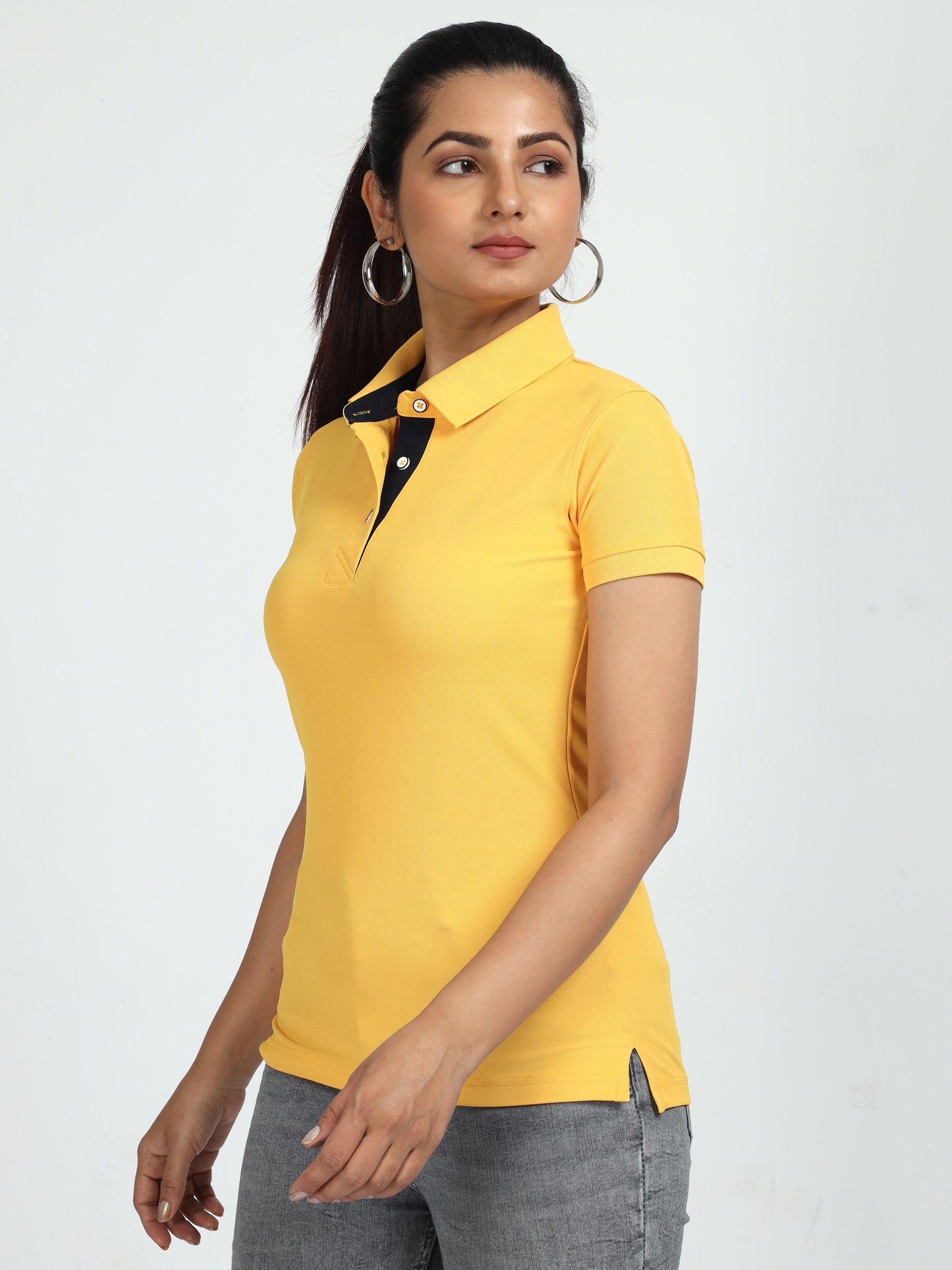 Banana Yellow Women's Polo T-shirt
